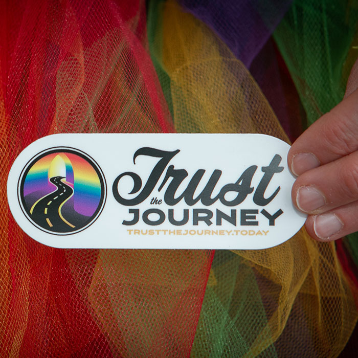Trust The Journey - Sticker